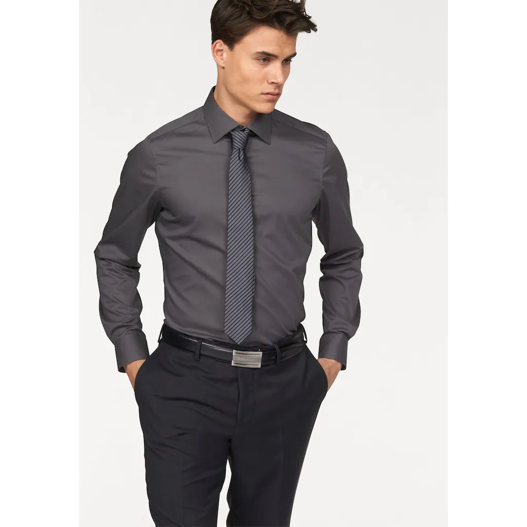Bruno Banani Businesshemd »Slim-fit« Mit Elastananteil