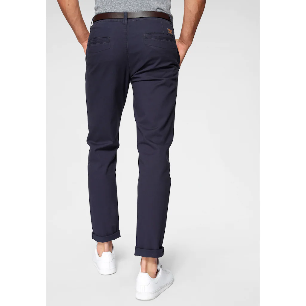Bruno Banani Chinohose (Set Mit Abnehmbarem Gürtel) ▷ Für