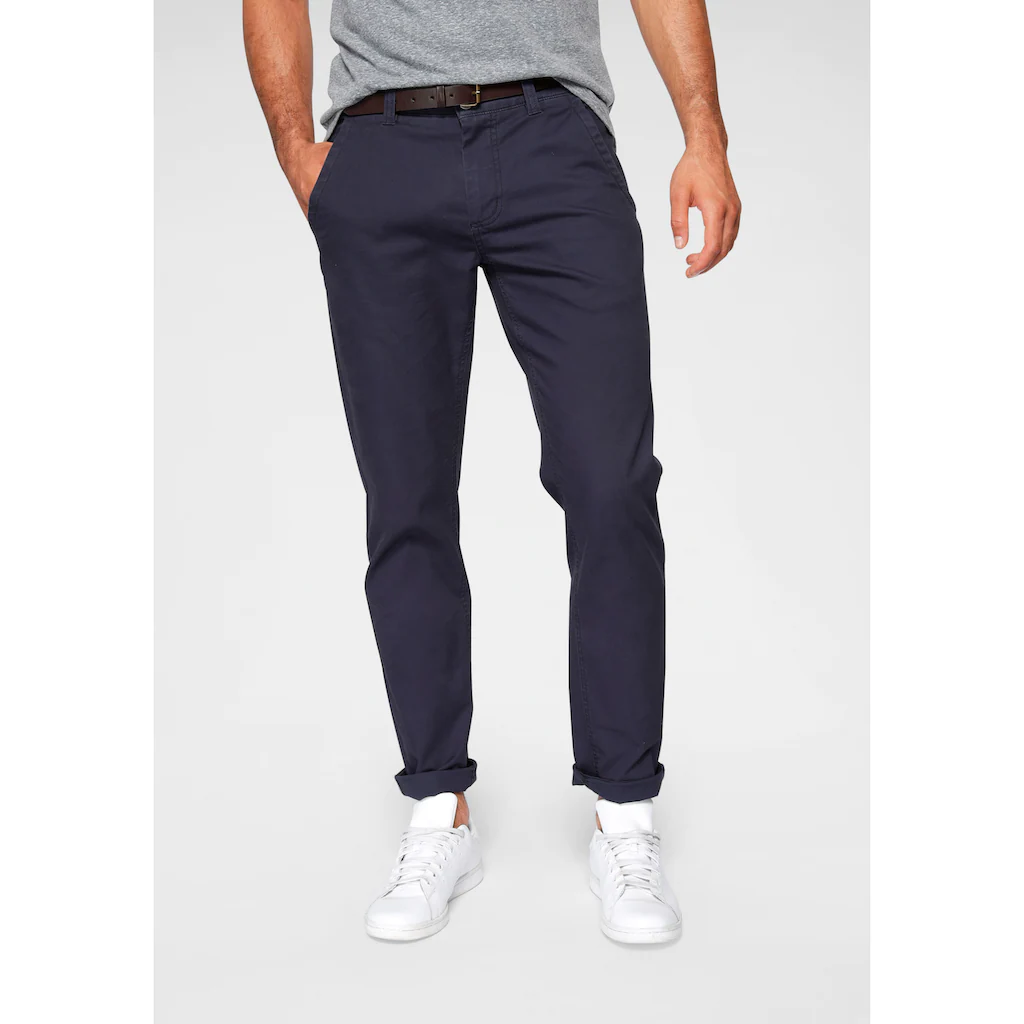 Bruno Banani Chinohose (Set mit abnehmbarem Gürtel) ▷ für