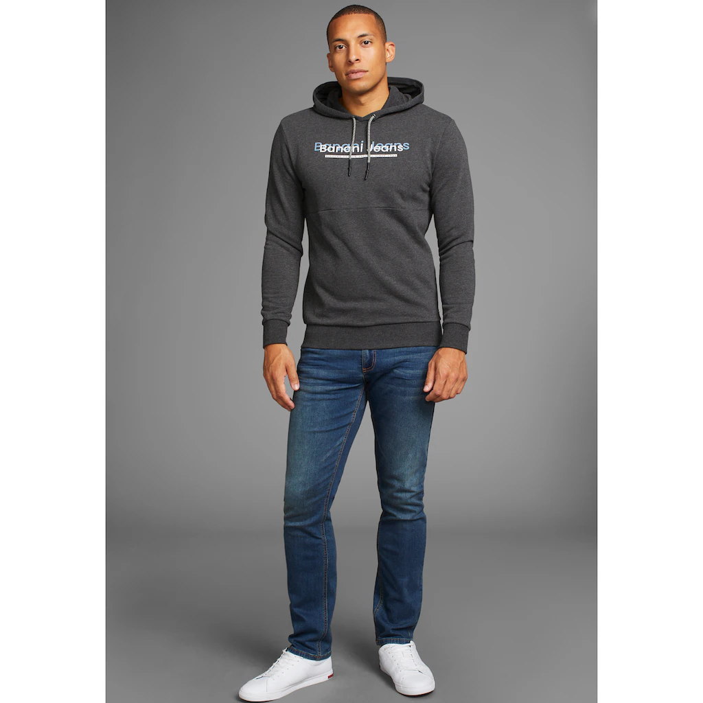 Bruno Banani Kapuzensweatshirt Mit Modernem Print - NEUE KOLLEKTION ▷ Bestellen