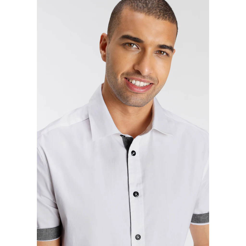 Bruno Banani Kurzarmhemd »mit Kurzen Ärmel« ▷ Für