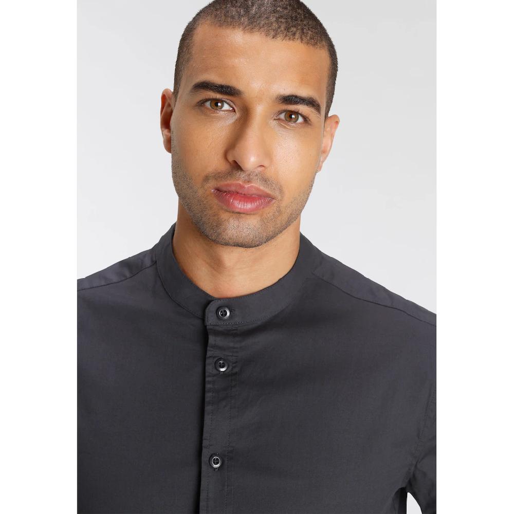 Bruno Banani Langarmhemd »mit Stehkragen« ▷ Kaufen