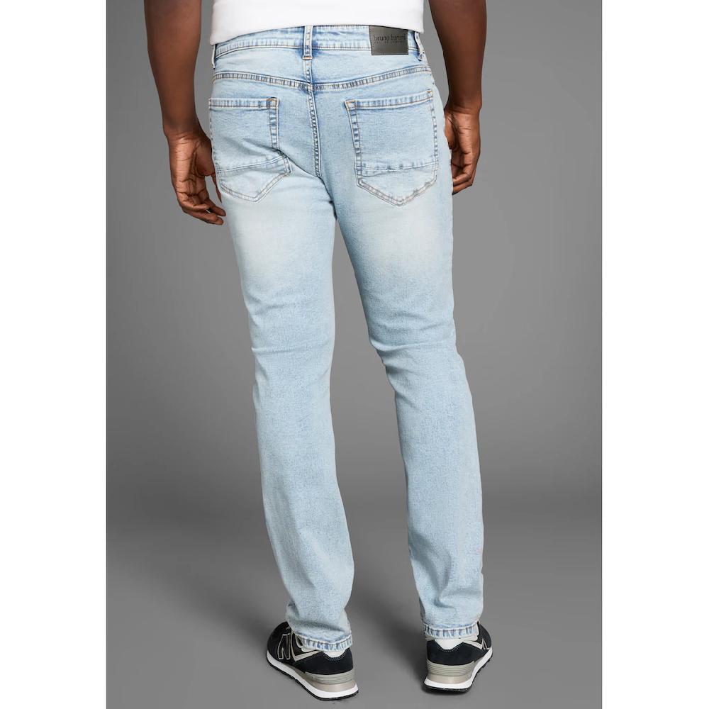 Bruno Banani Straight-Jeans »Hutch« Gerade Beinform Teilweise Mit Modischen Destroyed-Effekten ▷ Für