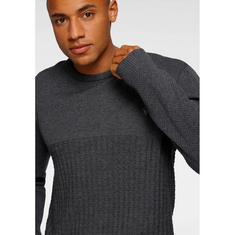 Bruno Banani Strickpullover Mit Modischer Struktur ▷ Kaufen