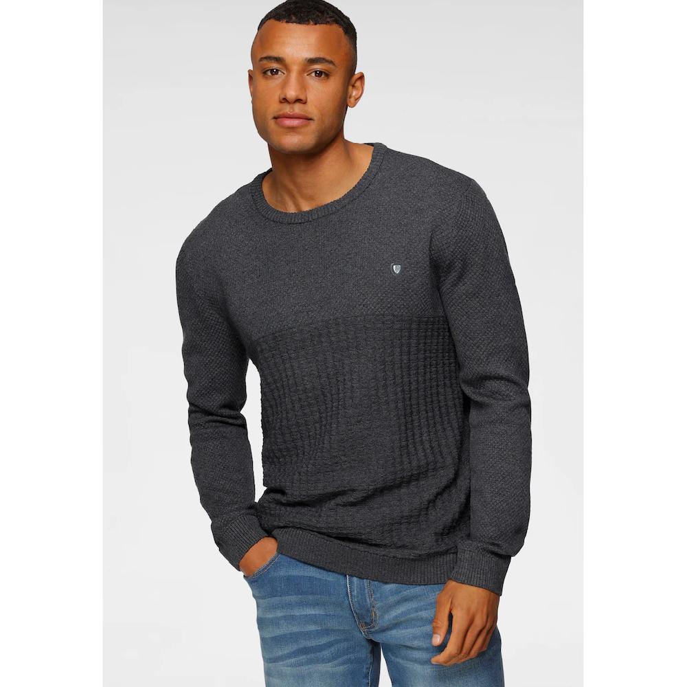 Bruno Banani Strickpullover mit modischer Struktur ▷ kaufen