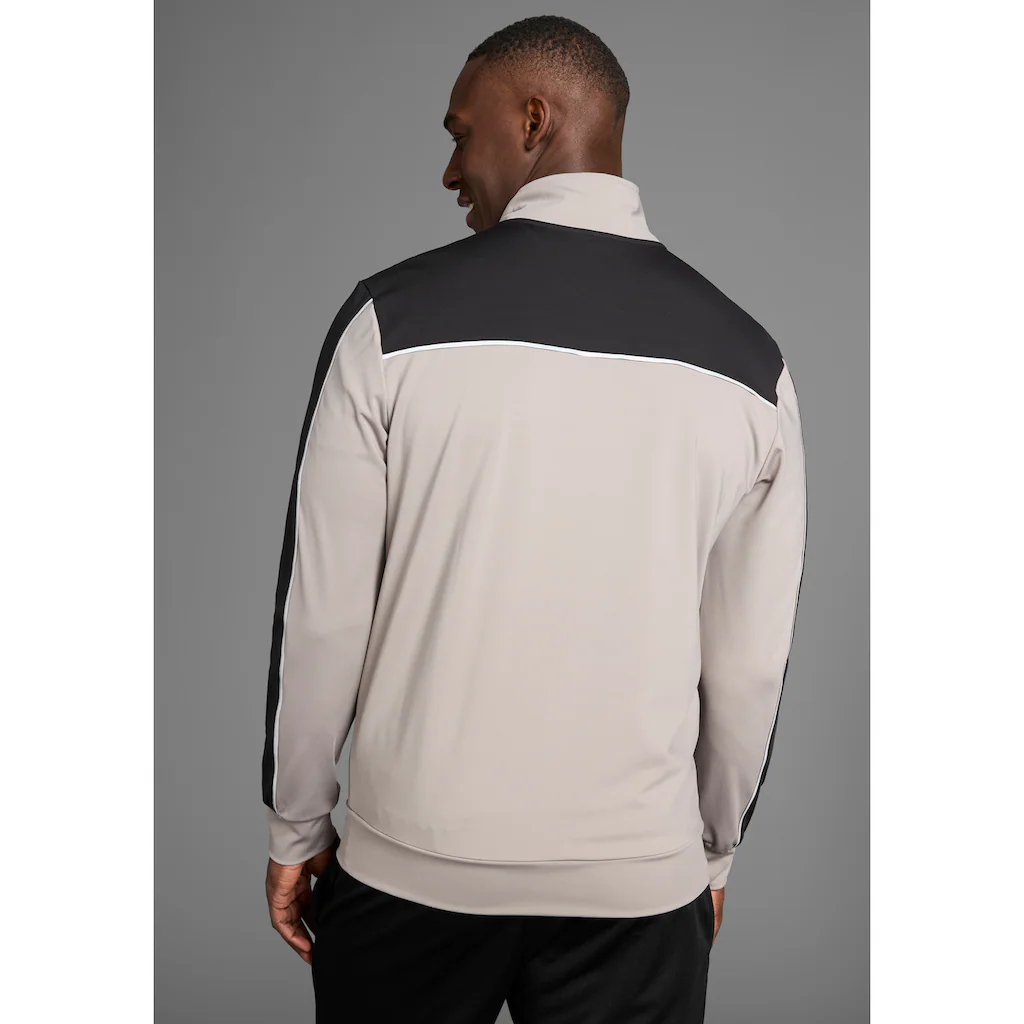 Bruno Banani Sweatjacke Mit Reflektorstreifen In Teilungsnähten