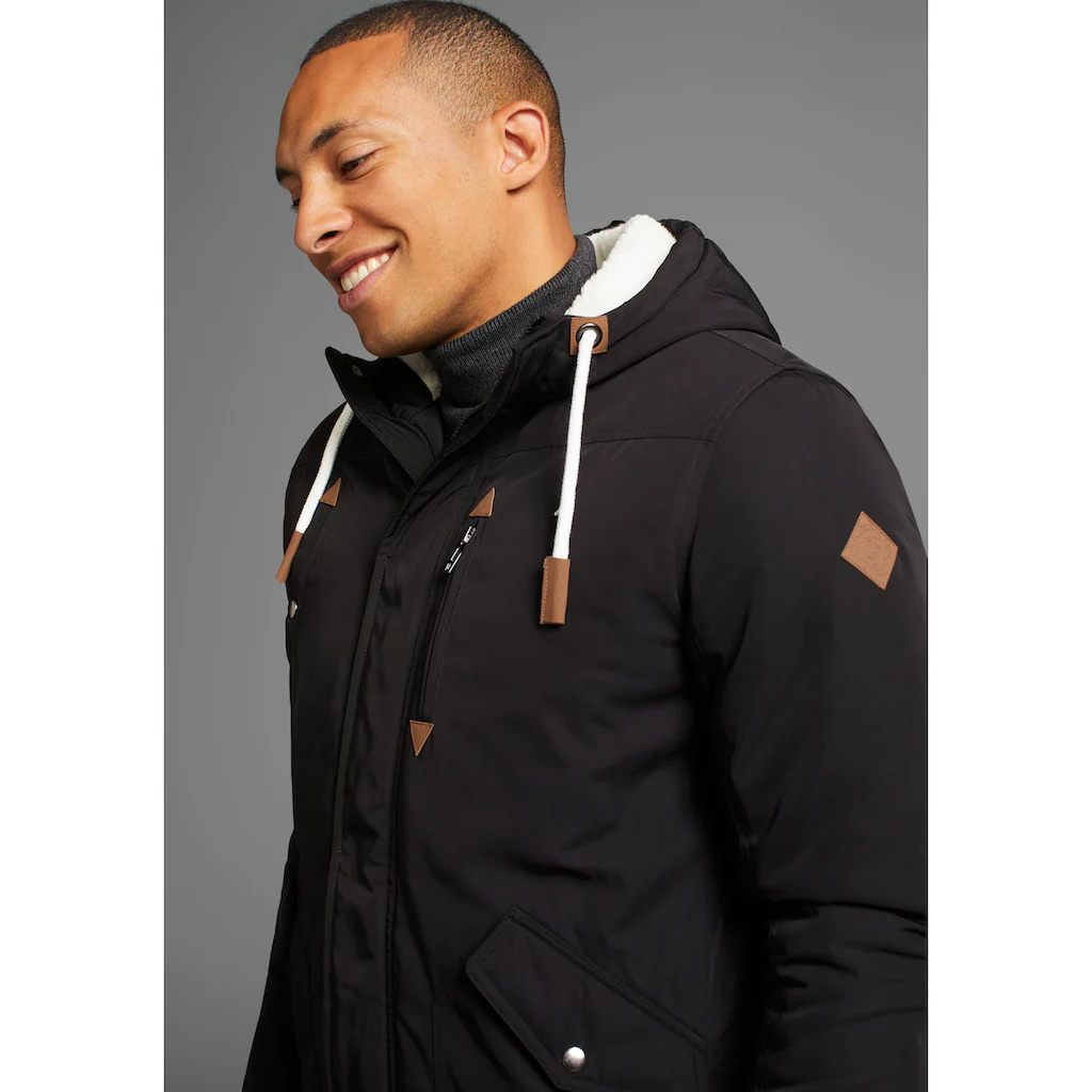Bruno Banani Winterjacke Mit Kapuze Modischer Stil Taillierte Passform Mit Kapuze Mit Kordelzügen ▷ Bestellen