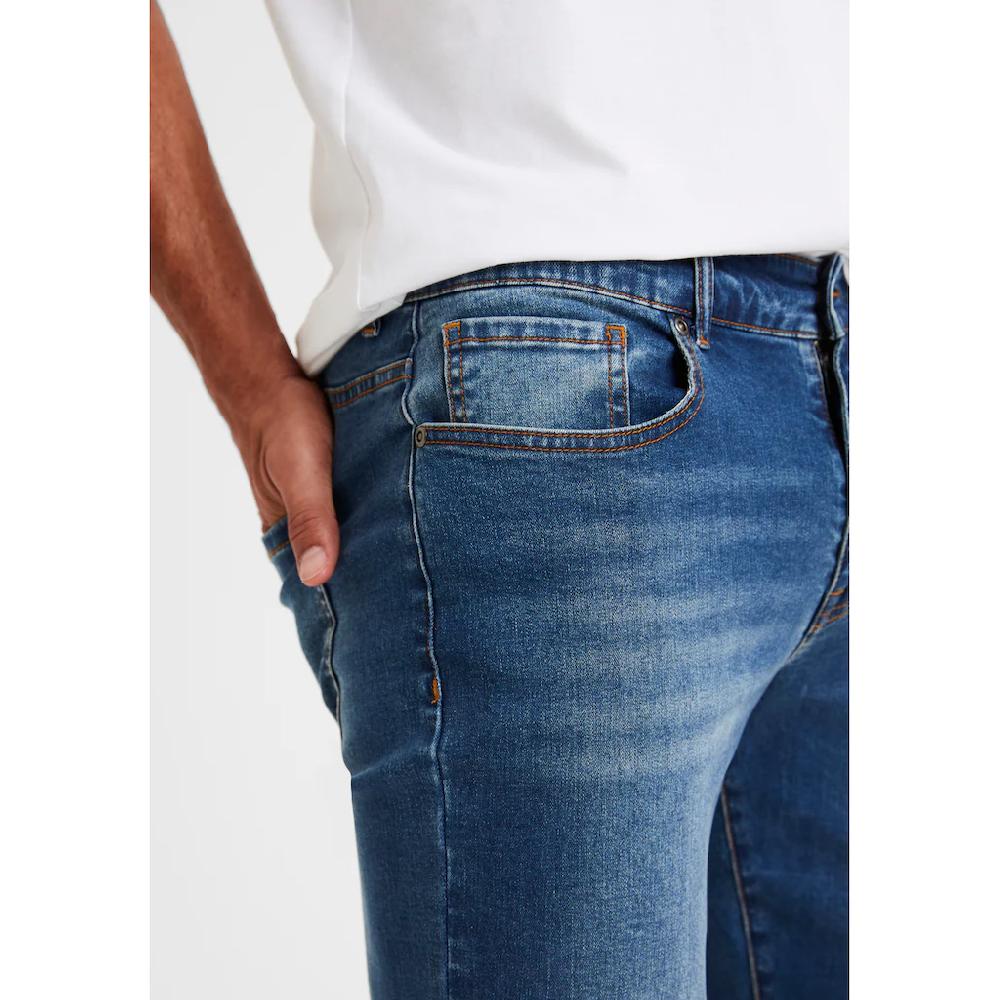 Buffalo 5-Pocket-Jeans »Straight-fit« Mit Normaler Bundhöhe Aus Elastischer Denim-Qualität ▷ Für