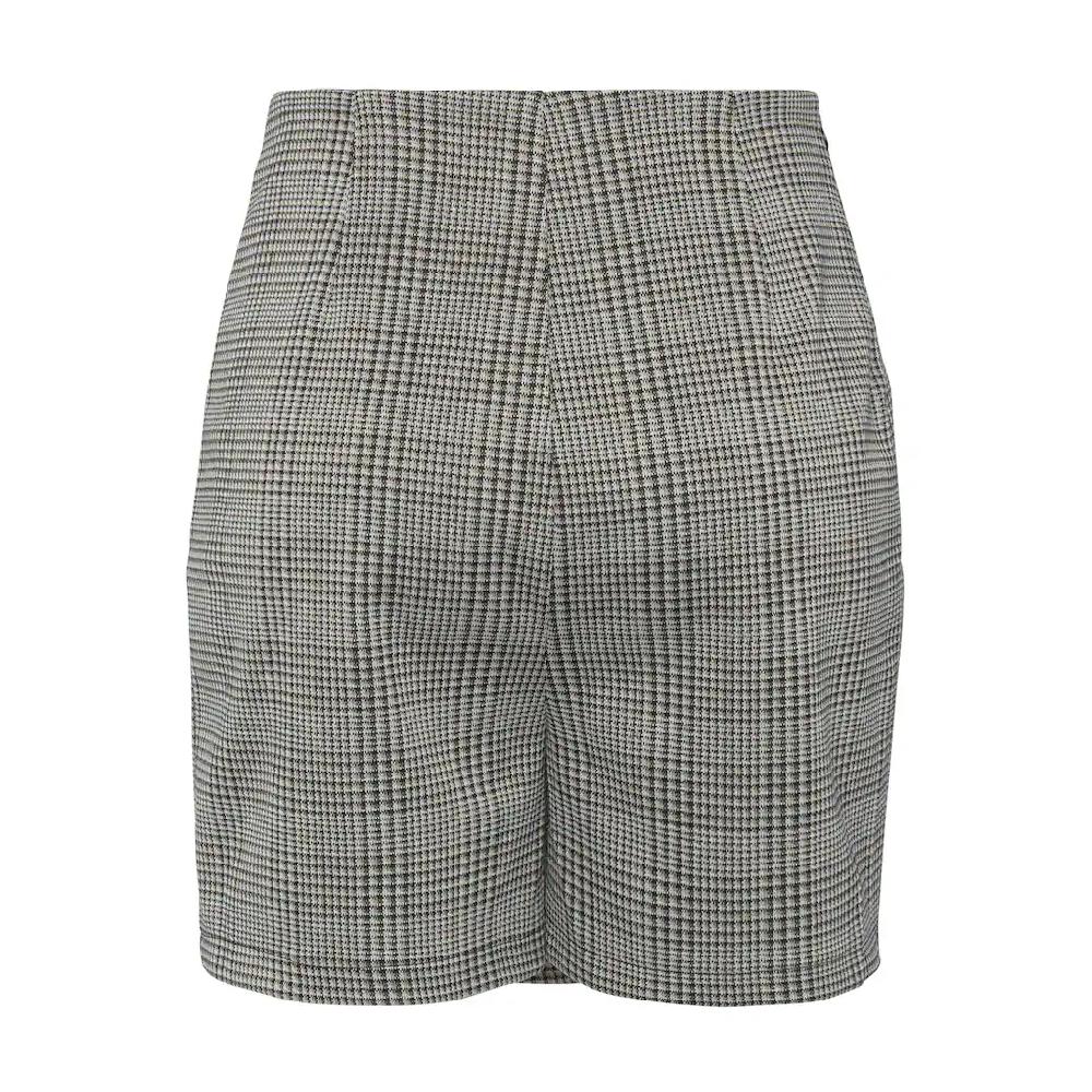 Buffalo Hosenrock In Wickeloptik Mit Karomuster Eleganter Skort Mit Zierknöpfen