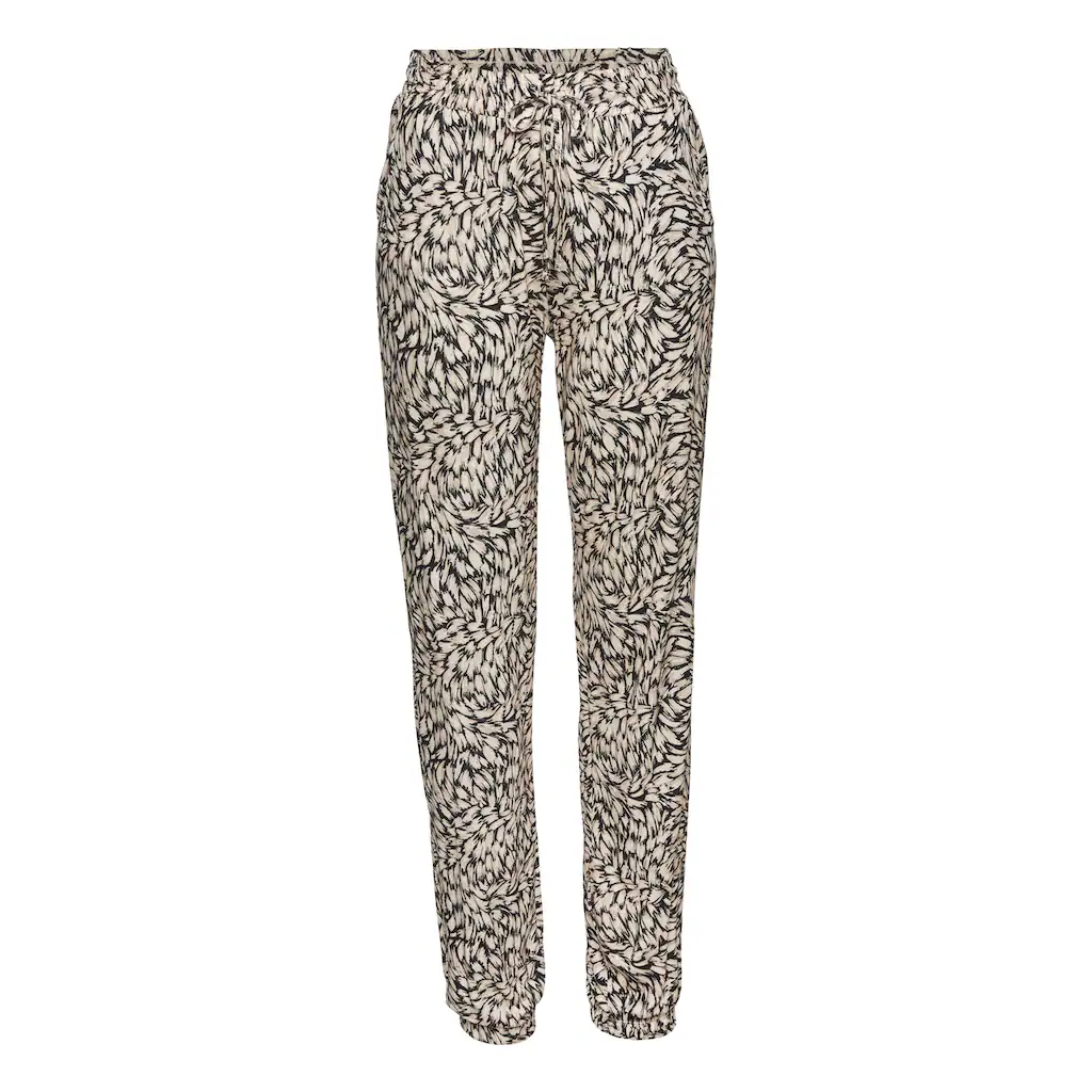 Buffalo Jerseyhose Mit Alloverprint Sommerliche Schlupfhose Mit Taschen Strandhose