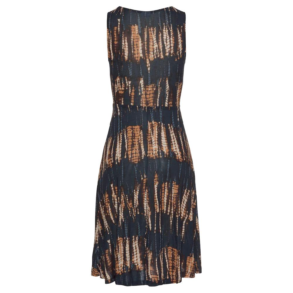 Buffalo Jerseykleid Mit Alloverdruck Und Bindeband Trägerkleid Strandkleid Sommerlich