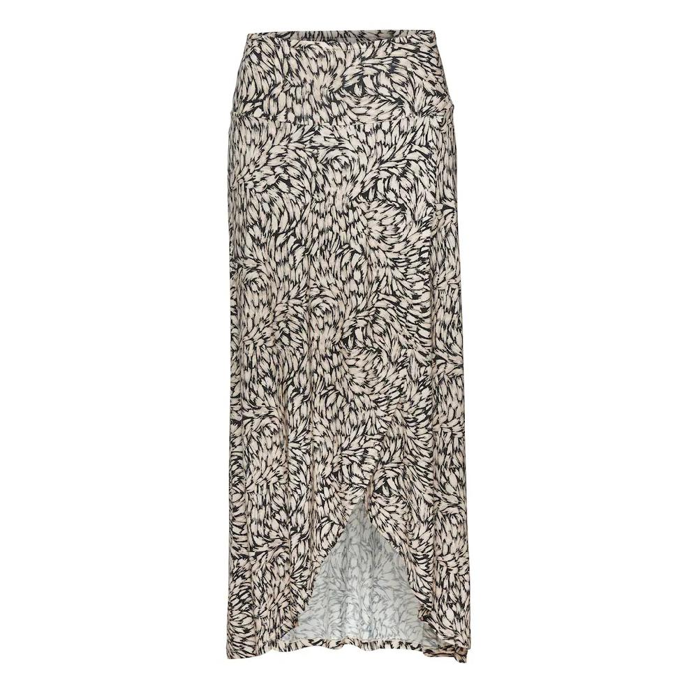 Buffalo Jerseyrock Mit Alloverprint Sommerlicher Maxirock In Wickeloptik