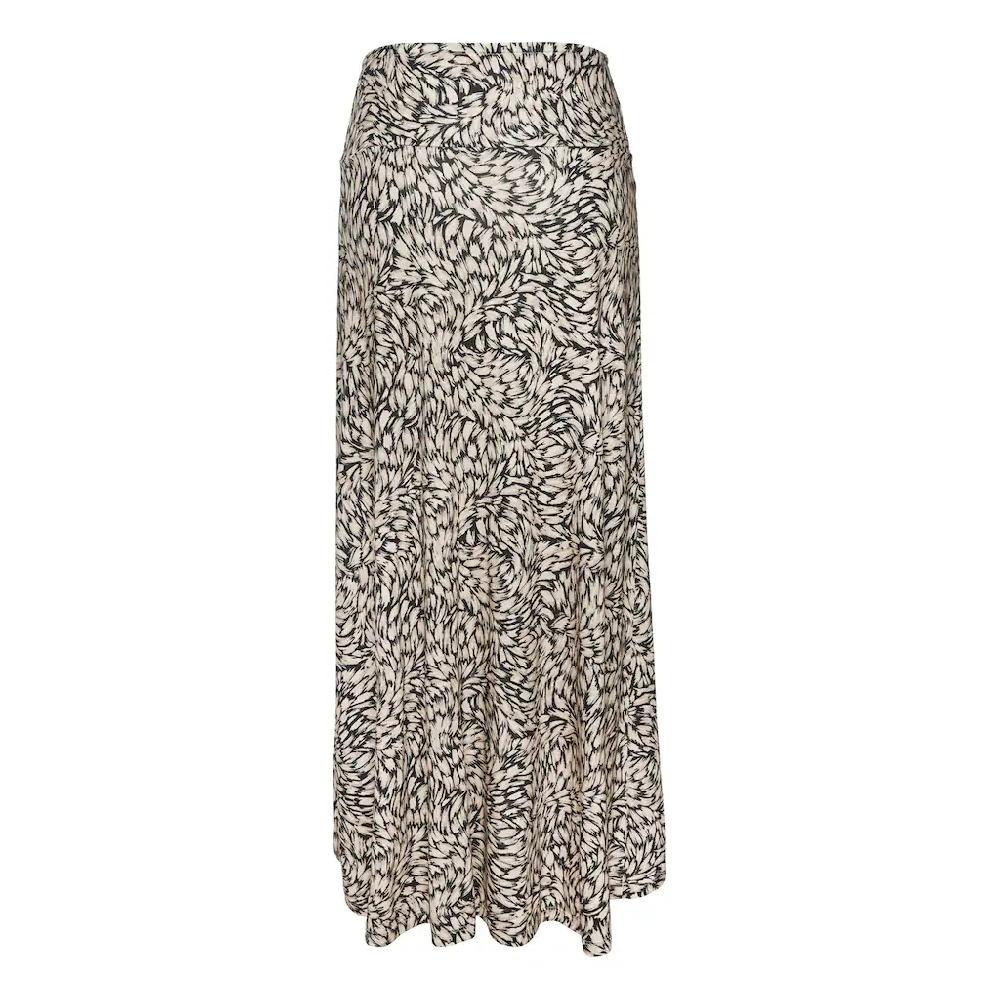 Buffalo Jerseyrock Mit Alloverprint Sommerlicher Maxirock In Wickeloptik