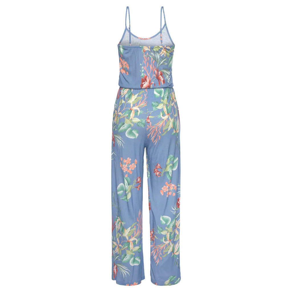 Buffalo Jumpsuit Mit Alloverdruck Und Taschen Sommerlicher Jumpsuit