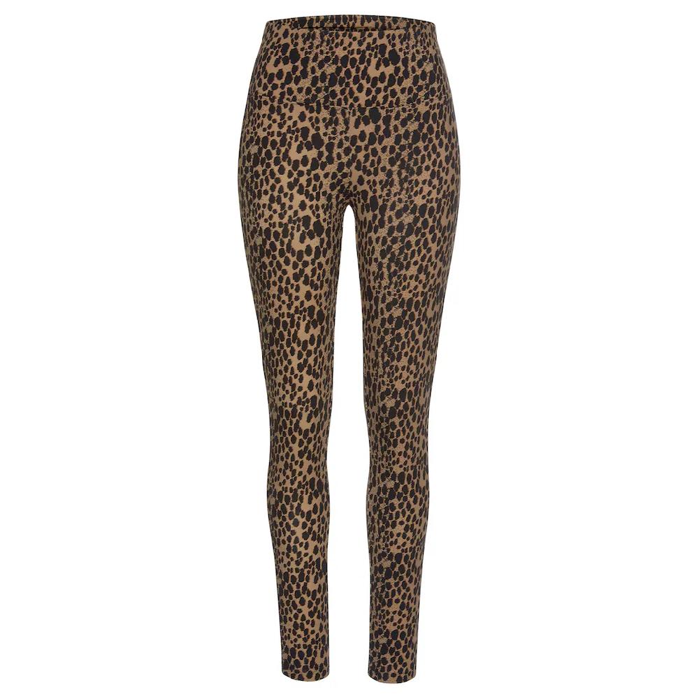 Buffalo Leggings Mit Leoprint