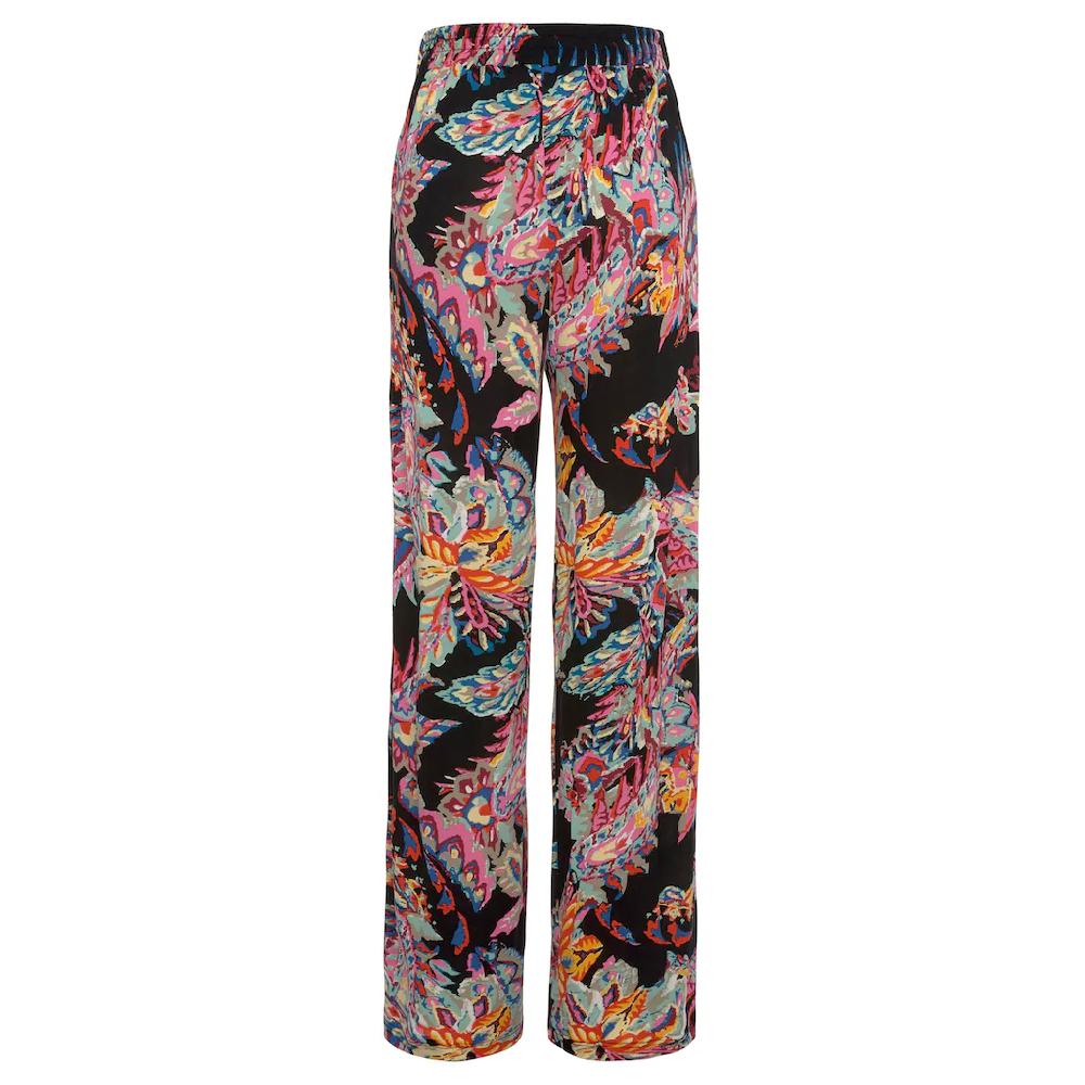 Buffalo Palazzohose Aus Viskosejersey Im Alloverprint Mit Taschen