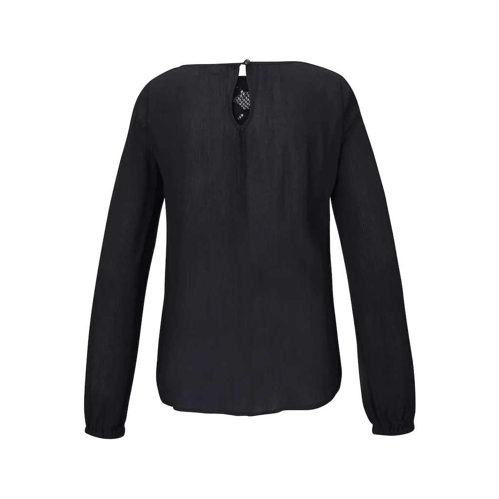 Buffalo Spitzenbluse Aus Gewebter Viskose Sommerlich Boho-Style