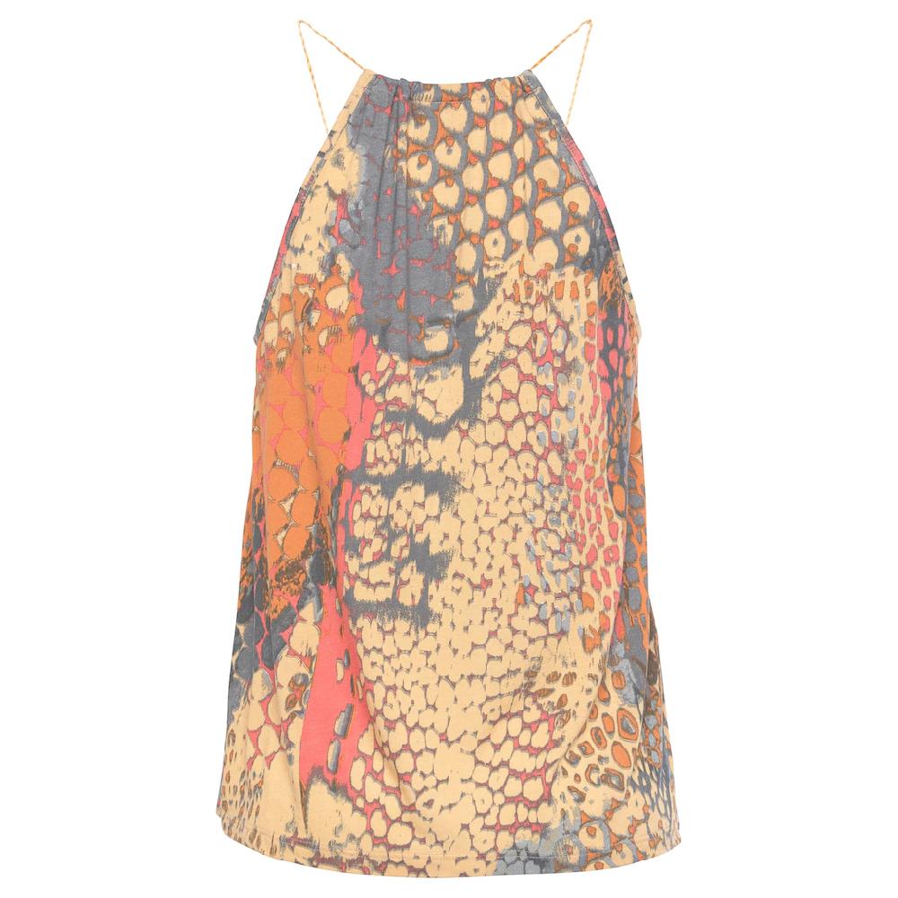 Buffalo Strandtop Mit Animalprint Leichtes Blusentop Figurbetont