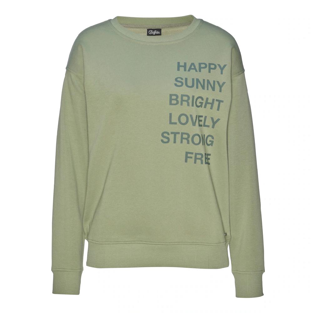 Buffalo Sweatshirt Mit Statement Druck Loungeanzug