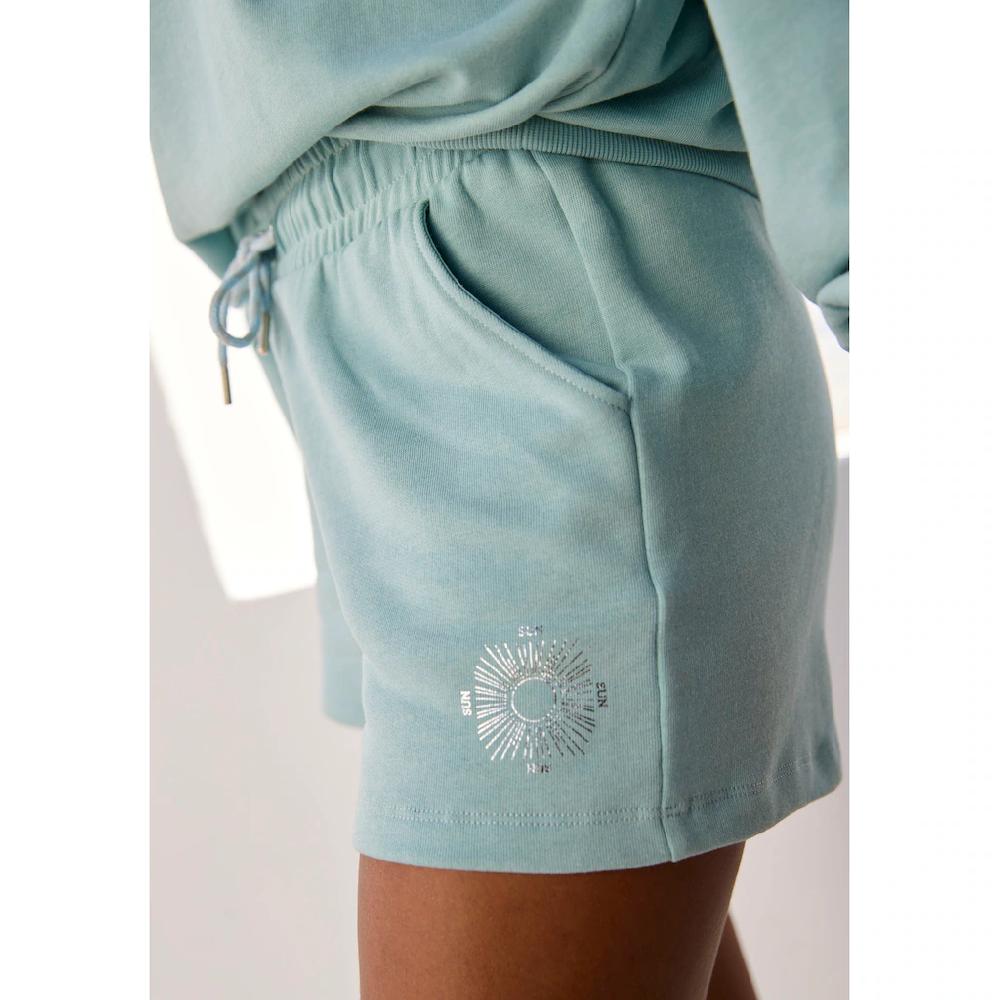 Buffalo Sweatshorts Loungeshorts Mit Seitlichen Taschen Und Kleinem Print Loungewear