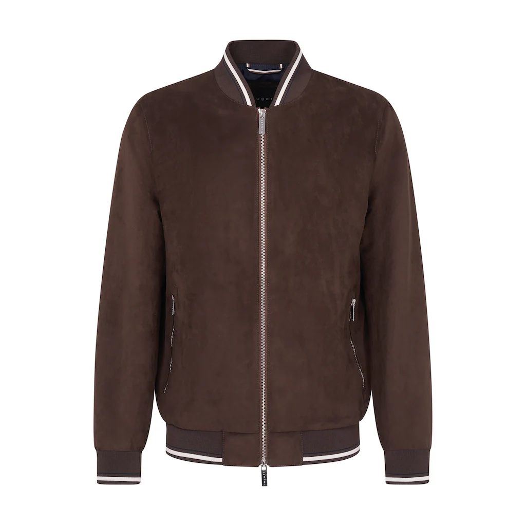 Bugatti Blouson Ohne Kapuze Aus Wasserabweisendem Velourleder