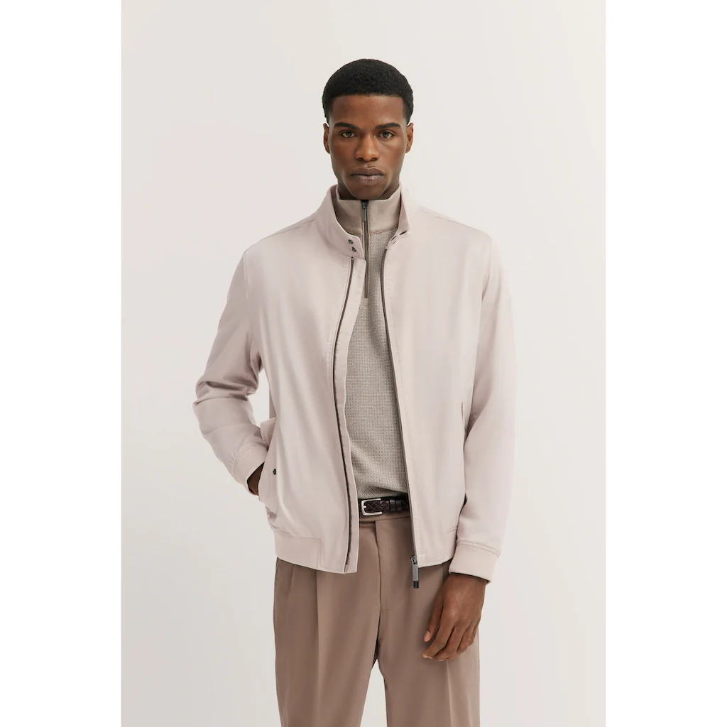 bugatti Blouson ohne Kapuze mit Stehkragen & Strickdetails ▷ bestellen