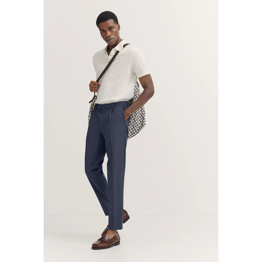 Bugatti Bundfaltenhose Mit Stretch Und Bundfalten