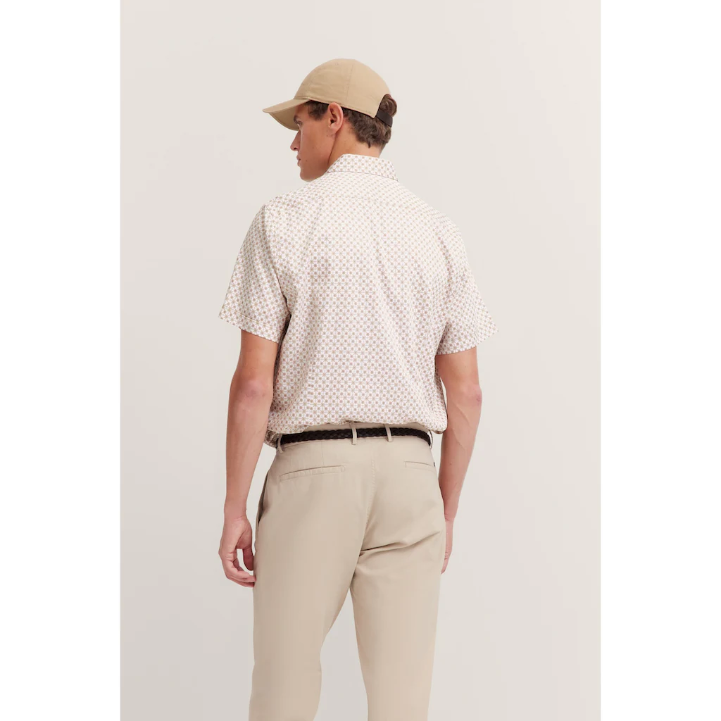Bugatti Kurzarmhemd Aus Satin-Twill
