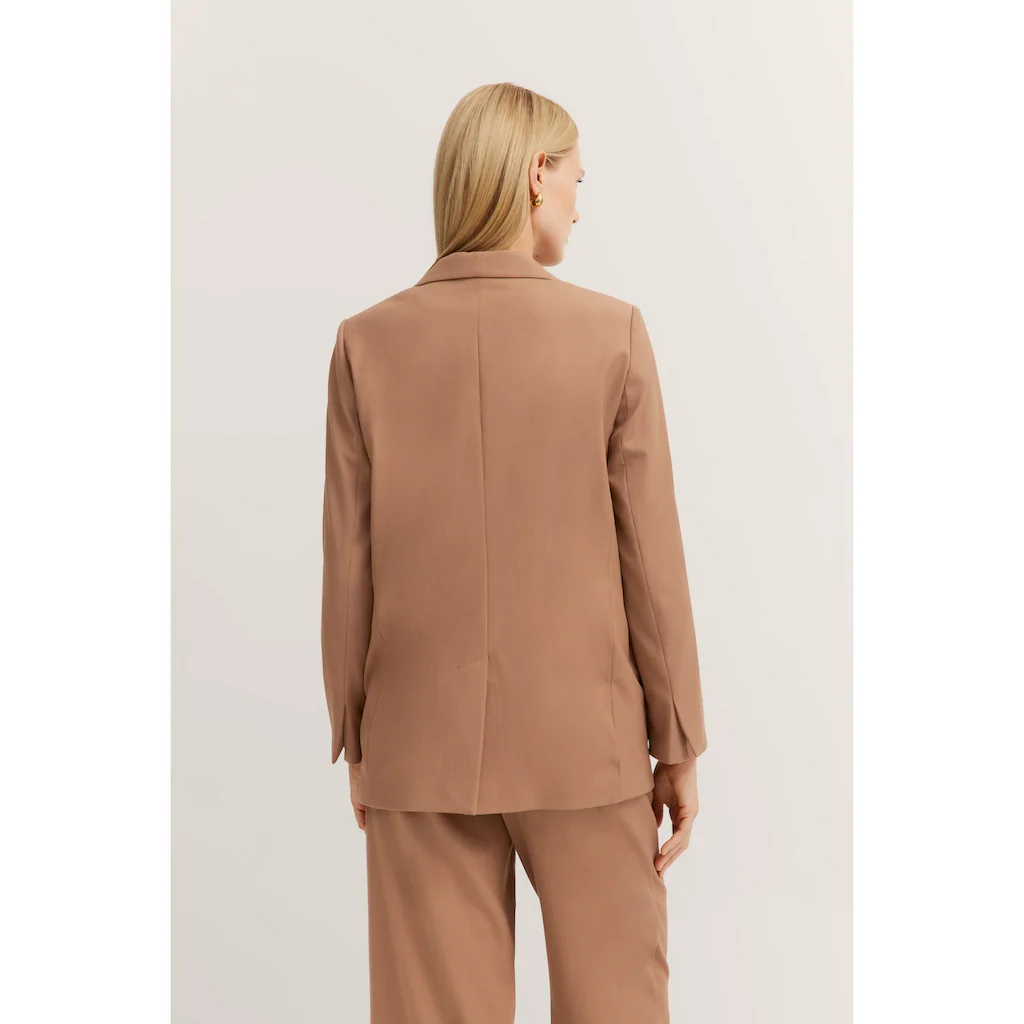 Bugatti Kurzblazer Aus Elastischem Viskosemix