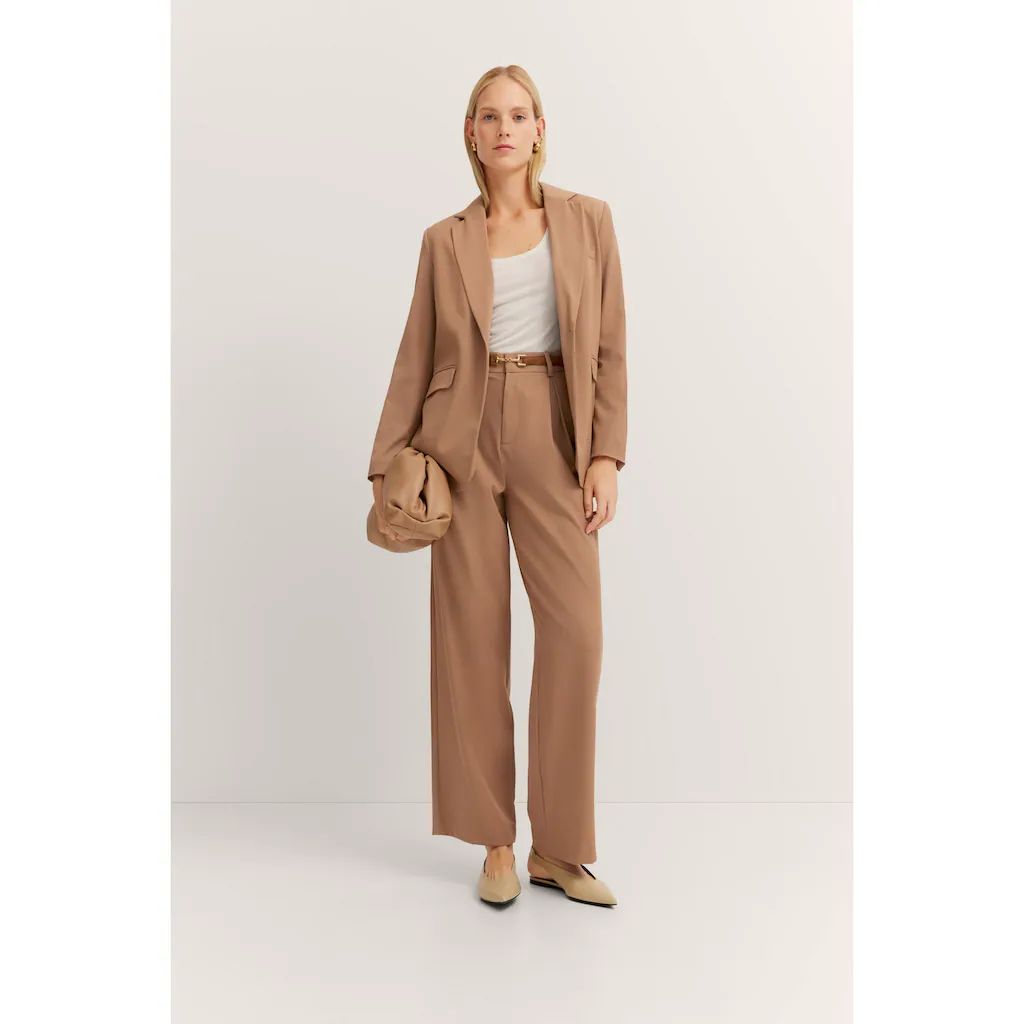 Bugatti Kurzblazer Aus Elastischem Viskosemix