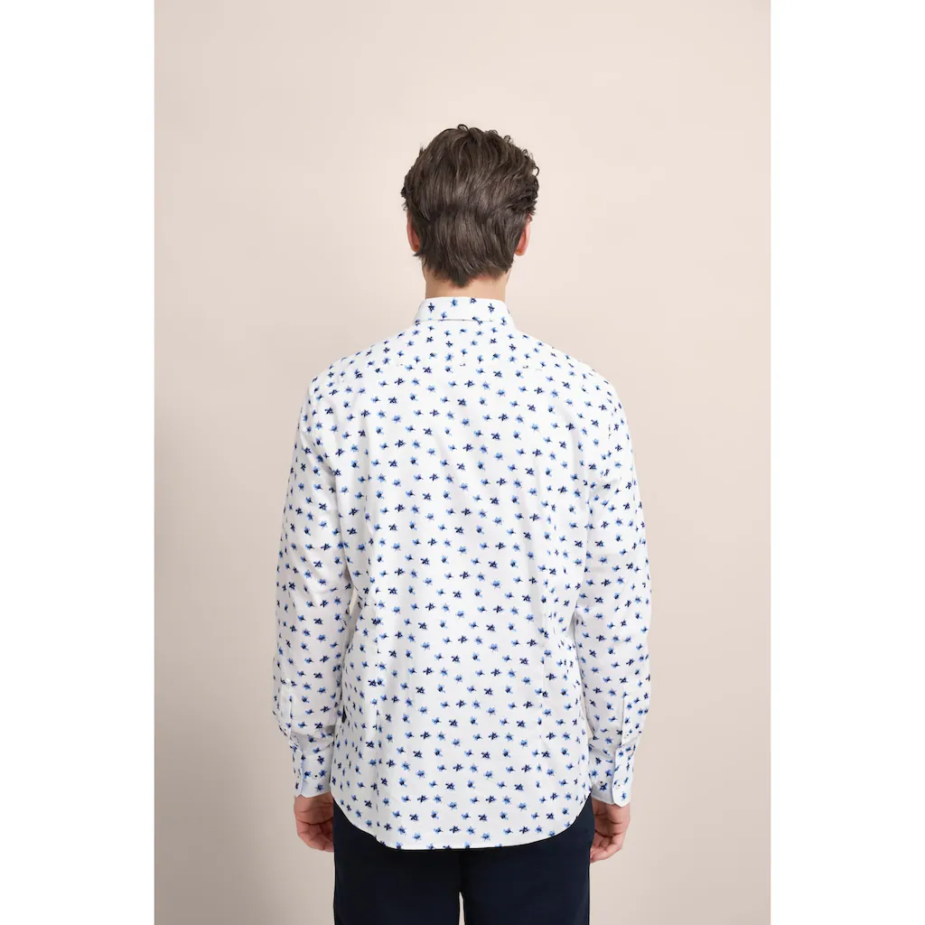 Bugatti Langarmhemd Mit Print ▷ Kaufen