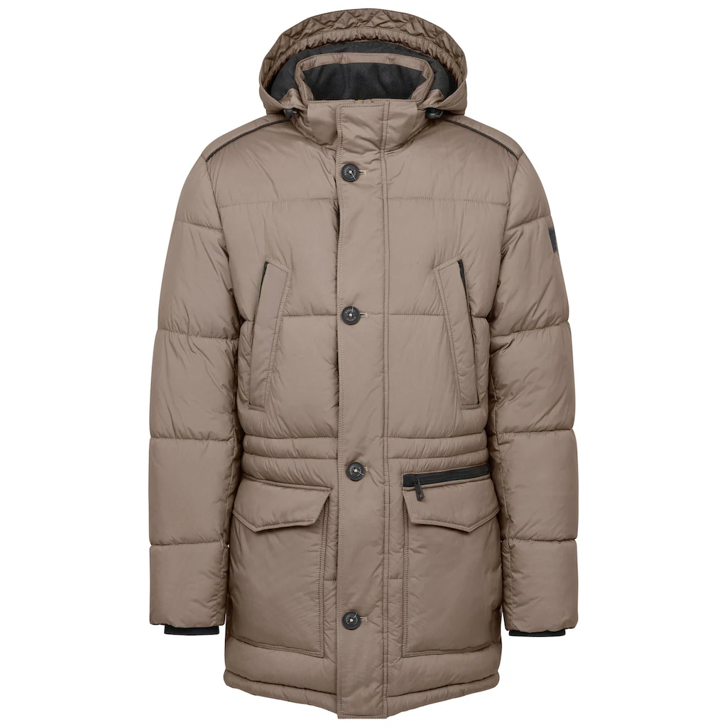 bugatti Langjacke mit Kapuze mit Stehkragen ▷ kaufen