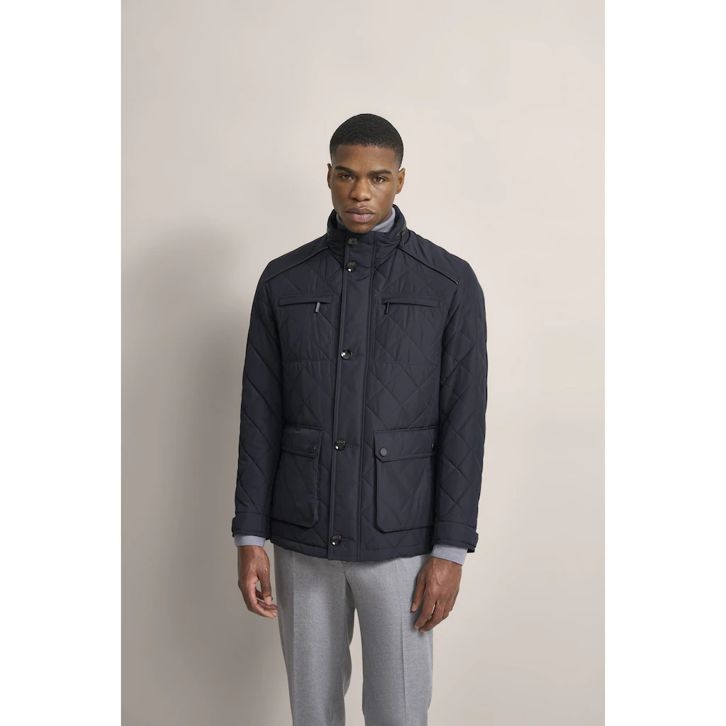 bugatti Langjacke ohne Kapuze im Rautenstepp ▷ kaufen