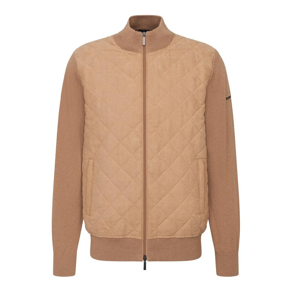 bugatti Strickjacke mit Rautensteppung