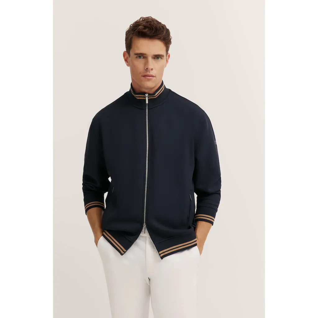 bugatti Sweatjacke mit Reißverschluss ▷ kaufen