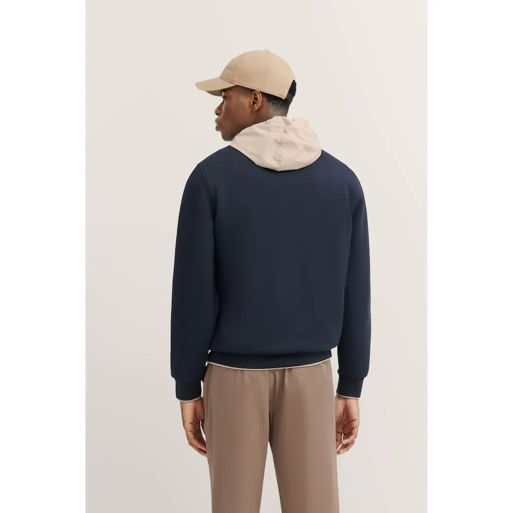 Bugatti Sweatjacke Mit Sportlichem Collegekragen ▷ Kaufen