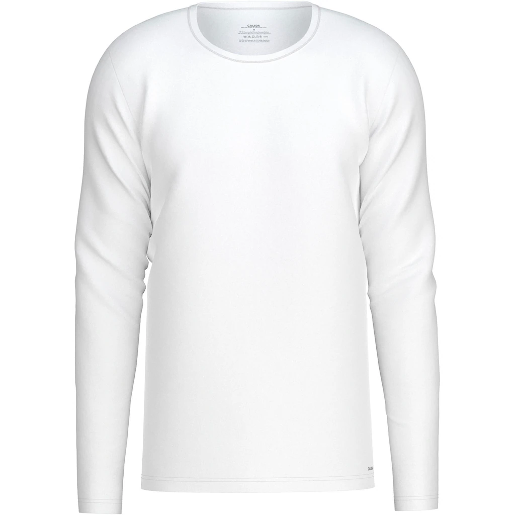 CALIDA Langarmshirt »Cotton Code« Mit Rundhalsausschnitt ▷ Kaufen
