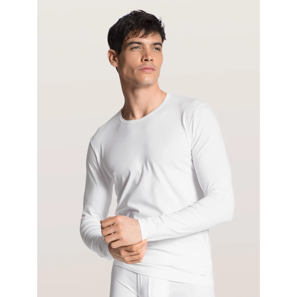 CALIDA Langarmshirt »Cotton Code« Mit Rundhalsausschnitt ▷ Kaufen
