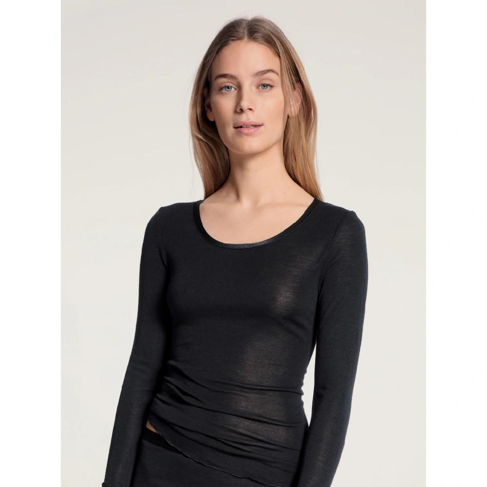 CALIDA Langarmshirt »True Confidence« Mit Rundhalsausschnitt
