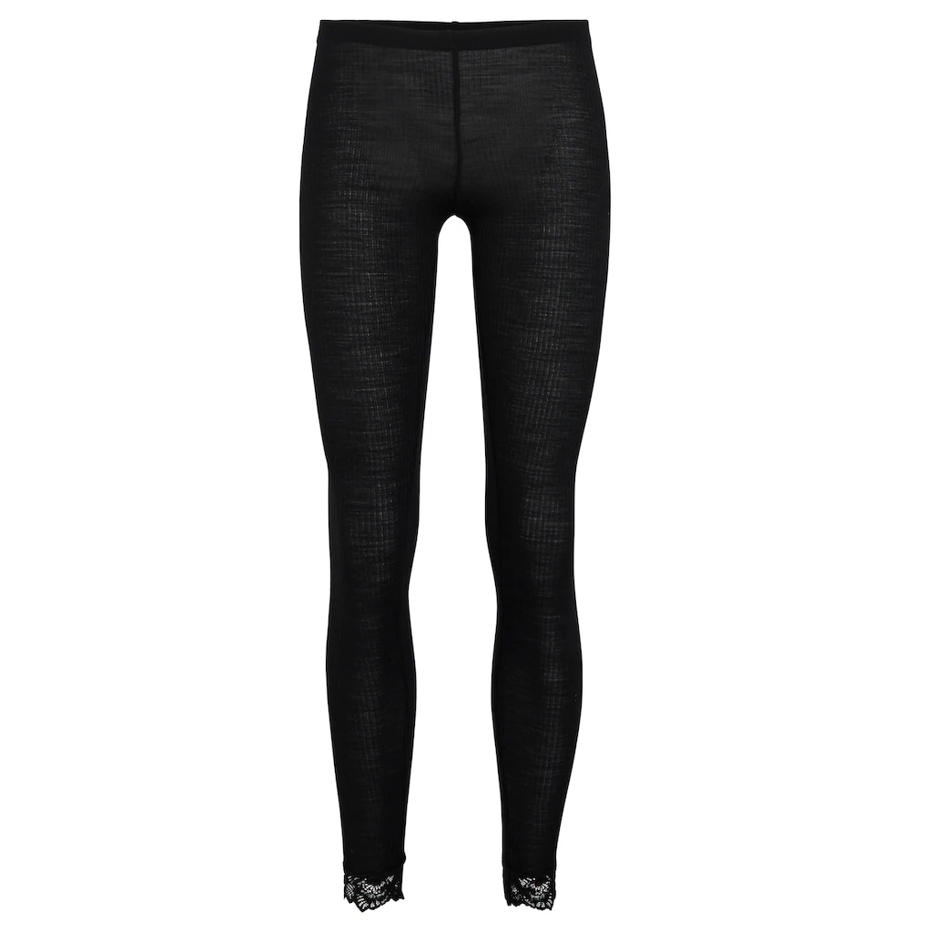CALIDA Leggings »Silky Wool Joy« Mit Spitzensaum