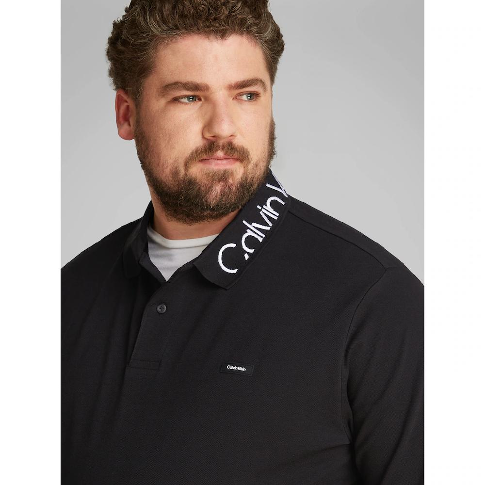Calvin Klein Big&Tall Poloshirt »BT_STRETCH PIQUE LOGO CLLR POLO« In Großen Größen ▷ Für
