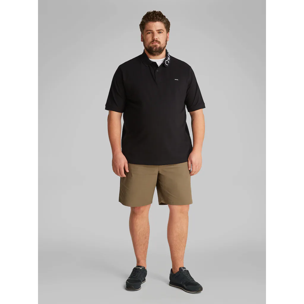 Calvin Klein Big&Tall Poloshirt »BT_STRETCH PIQUE LOGO CLLR POLO« In Großen Größen ▷ Für