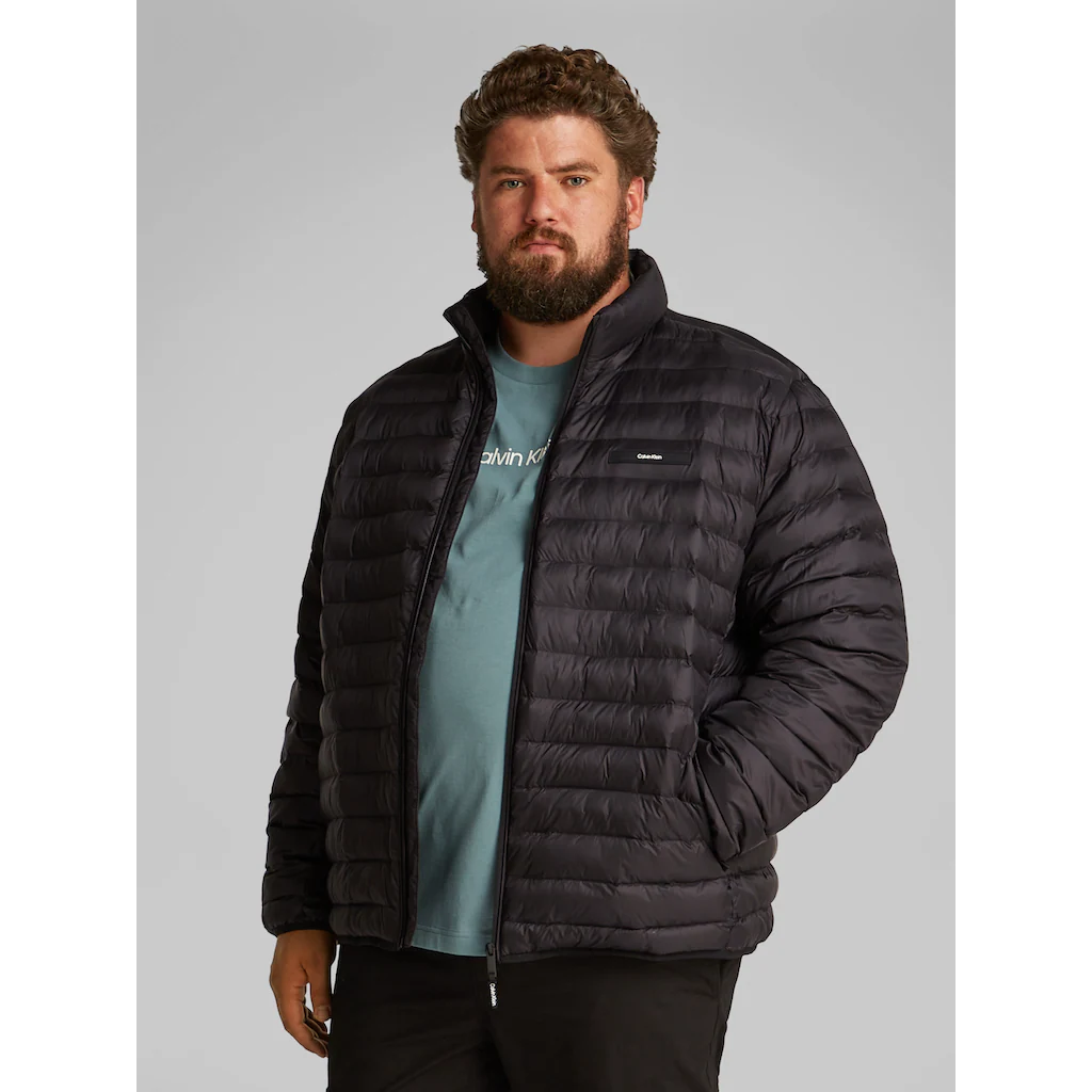 Calvin Klein Big&Tall Steppjacke »BT_LW QUILT JACKET« In Großen Größen Mit Logopatch ▷ Für