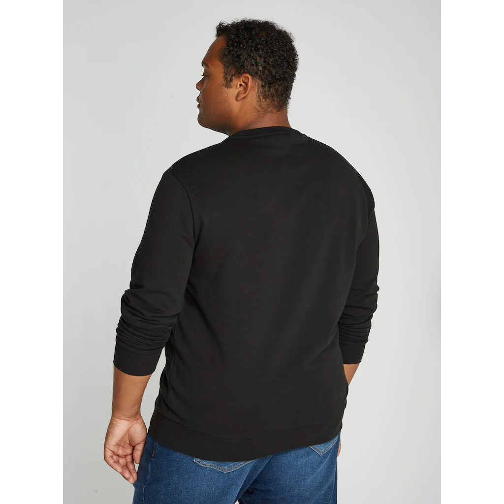 Calvin Klein Big&Tall Sweatshirt »BT_OFF PLACEMENT LOGO SWEATSHIRT« In Großen Größen Mit Logoschriftzug ▷ Kaufen
