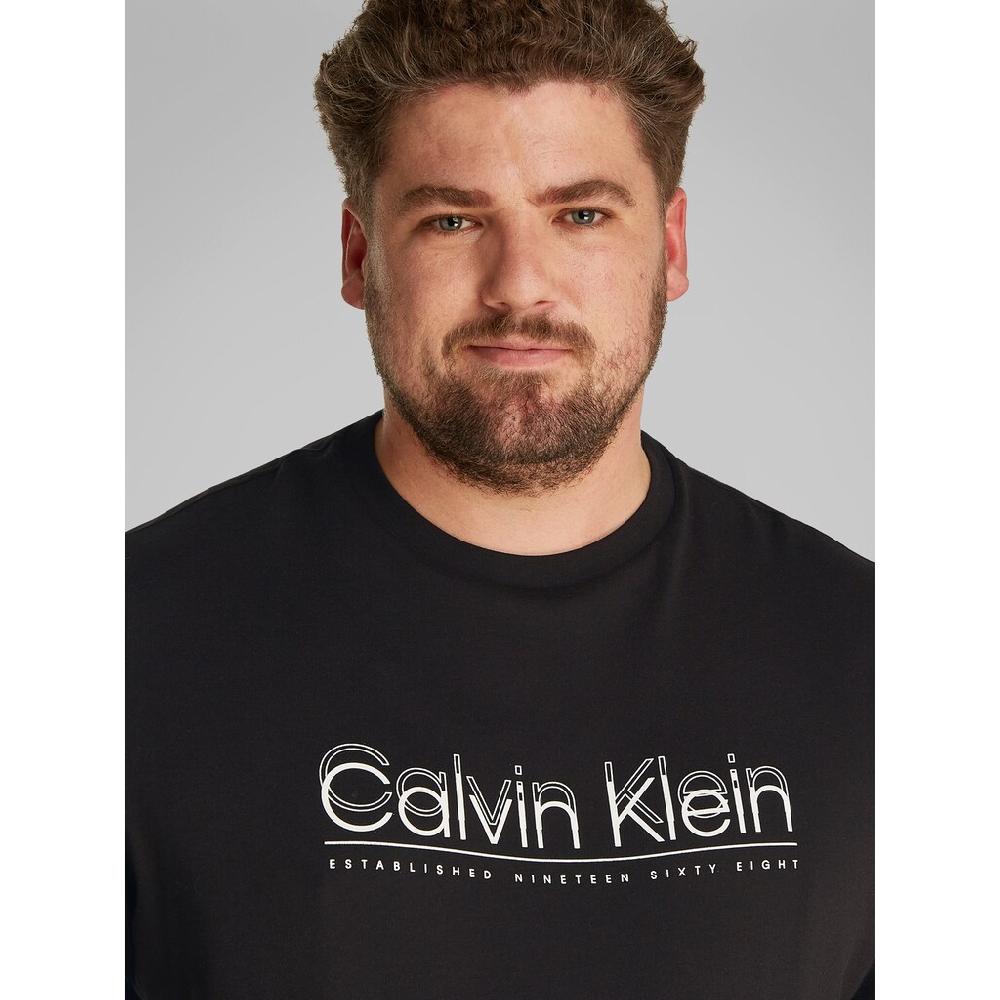 Calvin Klein Big&Tall T-Shirt »BT_CP-DOUBLE LOGO T-SHIRT« In Großen Größen ▷ Kaufen