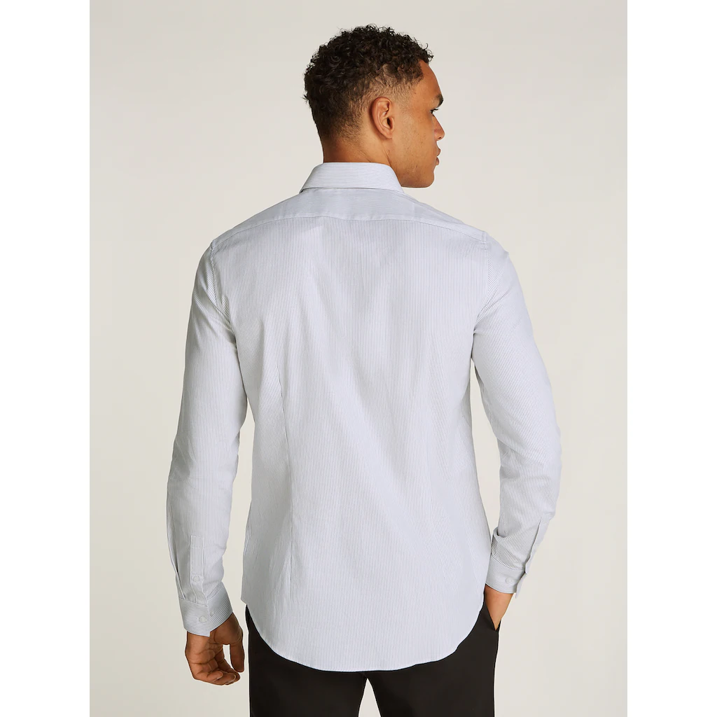 Calvin Klein Businesshemd »BUSINESS STRIPE SLIM SHIRT« Mit Logoprint ▷ Für