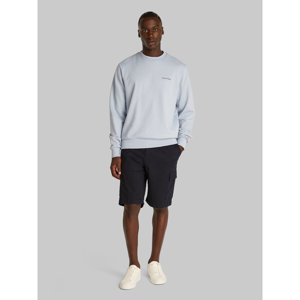 Calvin Klein Cargoshorts »MODERN TWILL CARGO SHORT« Mit Logo-Patch