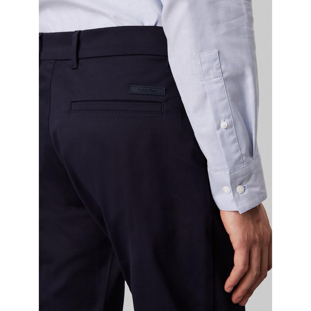 Calvin Klein Chinohose »SATEEN STRETCH SLIM CHINO« Mit Logopatch ▷ Für