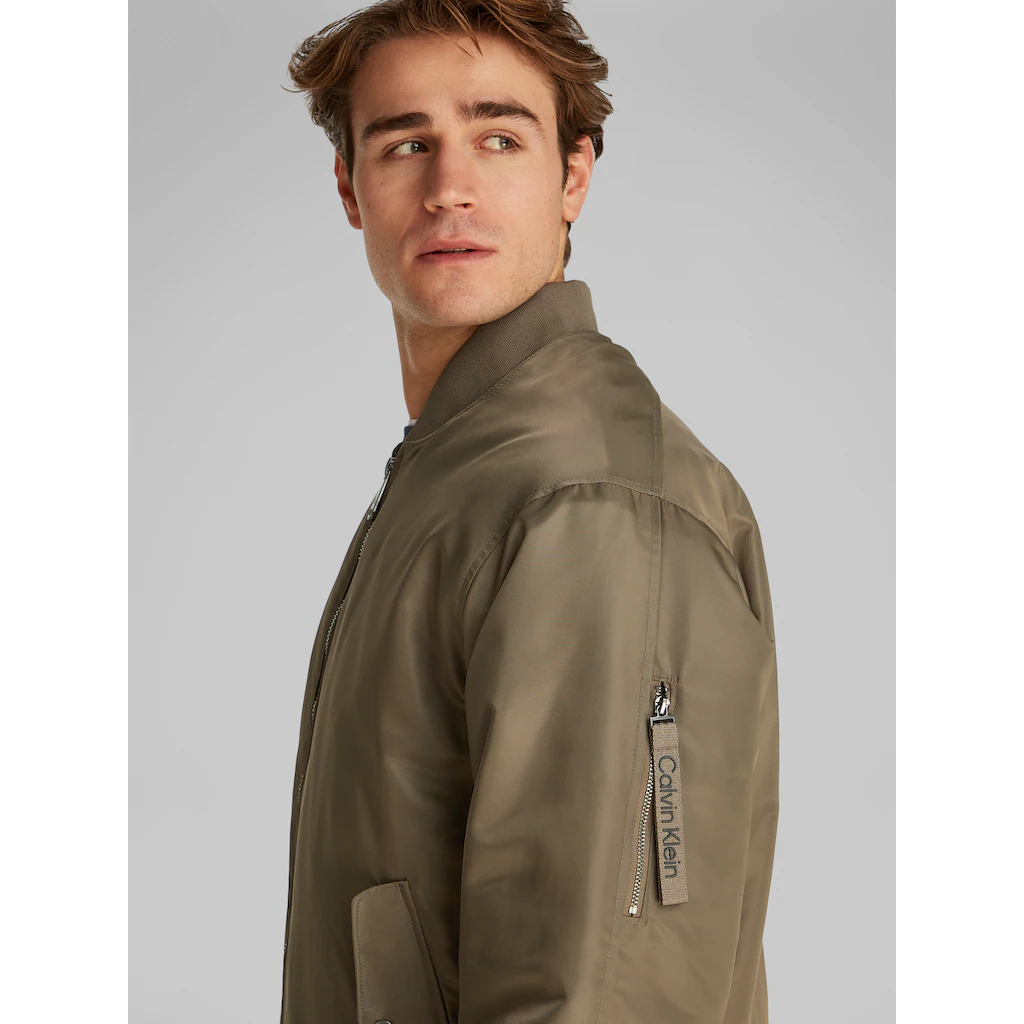 Calvin Klein Jeans Blouson »LS JEANS HERO BOMBER« Mit Strickbündchen ▷ Bestellen
