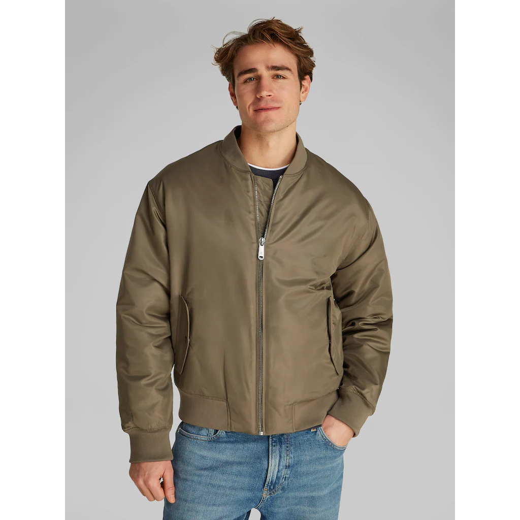 Calvin Klein Jeans Blouson »LS JEANS HERO BOMBER« mit Strickbündchen ▷ bestellen